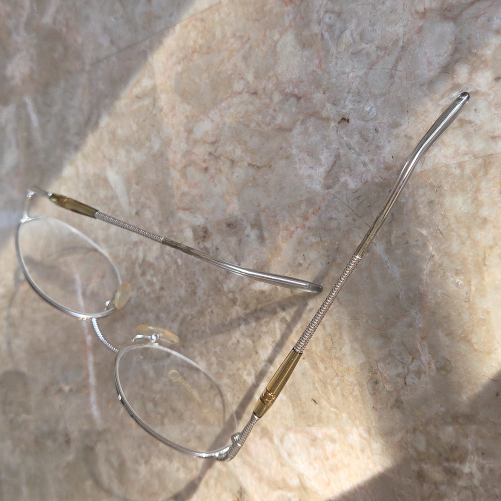 Dior Women's Glasses in Gold and Silver - Picture 4 of 6
